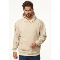 SOULSTAR Hoodie S2ANSAN Herren Oversize Kapuzenpullover mit Button Pullover Sweater