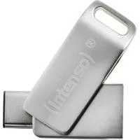 cMOBILE LINE 128 GB, USB-Stick silber, USB-A 3.2 Gen 1, USB-C 3.2 Gen 1
