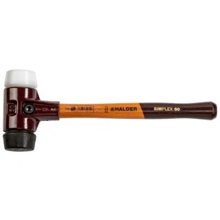 Halder SIMPLEX-Schonhammer 50 GUMMIK./SUPERPL. TE SIMPL
