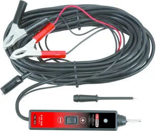 KS Tools Funktionsprüflampe 6-24V DC mit 25 Meter Kabel - 150.1655