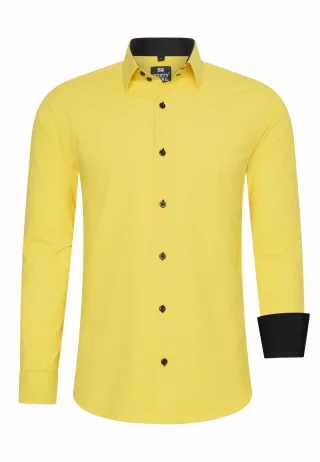 Business Hemd S - 6XL Slim Fit Premium Cotton-Stretch