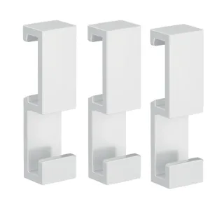 emco loft Haken-Set VPE: 3 Stück, weiss, 057513900 057513900