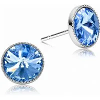 LUISIA® Paar Ohrstecker LUISIA® Solitär Ohrstecker "Joy" mit Kristallen von Swarovski®, Viele Farben verfügbar