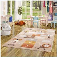 Pergamon Kinderteppich Kinder Teppich Maui Kids Spielwelt, Rechteckig, Höhe: 13 mm