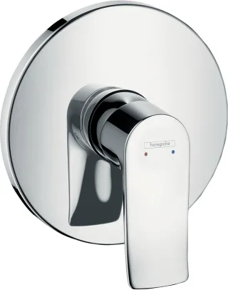 Hansgrohe Brausenmischer Unterputz Metris Fertigset chrom, 31685000 31685000