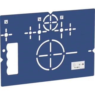 Geberit Bohrschablone für Wand-WC, 111747001 111747001