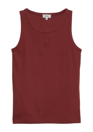 s.Oliver - T-Shirt rot - Gr. - 40