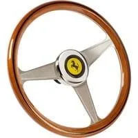Ferrari 250 GTO Vintage Wheel Add-On, Austausch-Lenkrad braun/silber