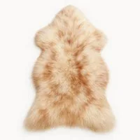 Provellus Teppich Echtes Lammfell Schaffell – weich & flauschig, Naturfell Teppich, 100-120 cm