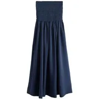 Next Midikleid Bandeau-Midikleid mit gerafftem Körper (1-tlg)