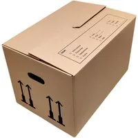 Packen24 GmbH Umzugskarton Umzugskarton M 520 x 350 x 330 mm Bücherkarton zweiwellig