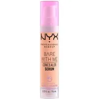 NYX PROFESSIONAL MAKEUP Concealer BARE WITH ME CONALER SERUM, mittlere Deckkraft, kaschiert, rote oder entzündete Hautstellen