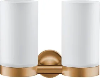Duravit Starck T Zahnputzbecher Bronze Gebürstet 170x98x140 mm - 0099480400 0099480400