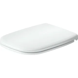 Duravit Univavo WC-Sitz Eckig 0024390000 Absenkautomatik, abnehmbar, Scharniere Edelstahl, Weiß