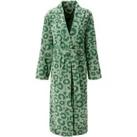 OTTO home Unisex-Bademantel Anna Leo, ideal für Sauna & Spa, Hotelbademantel, Morgenmantel, Langform, Walkfrottee, Kimono-Kragen, Gürtel, für Damen & Herren, mit Taschen, S-3XL, mit trendigem Animal-Print