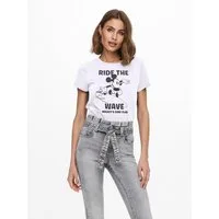 ONLY T-Shirt ONLMICKEY (1-tlg) Plain/ohne Details
