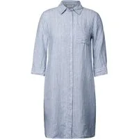 CECIL Midikleid LINEN_Stripe Chambray Dress
