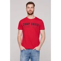 CAMP DAVID Rundhalsshirt aus Baumwolle