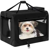 all Pets United Hunde-Transportbox Hunde Transportbox Faltbare Hundebox Wasserfest & Mobil für Haustiere, Haustierbox, Transporttasche für Hunde & Katzen
