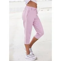 LASCANA Caprihose mit seitlichen Streifen, Loungewear