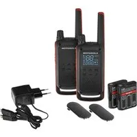 Motorola Solution Walkie Talkie Motorola Solutions TLKR T82 188068 PMR-Handfunkgerät 2er Set