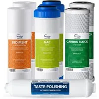 iSpring Ersatzfilter F7/F3/F9K Ersatzfilter für RO-Systeme, ohne Membran