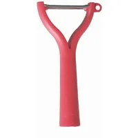 TUPPERWARE Sparschäler Universalschäler rot D119 Schäler Wellenschliff