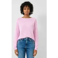 QS Longpullover Strickpullover Pullover aus Viskosemix