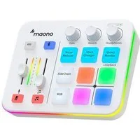 Maono Maono G1 Neo Soundkarte Weiß USB Audio Interface Soundkarte