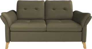 sit&more 3-Sitzer "Göteborg" inklusive Sitztiefenverstellung und Federkern