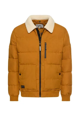 camel active - Blouson mit abnehmbarem Kragen burned yellow - Gr. - 56