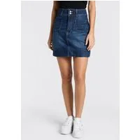 BOSS ORANGE Minirock MINI SKIRT 1.0 Premium Damenmode im 70s Look, mit hohem Bund