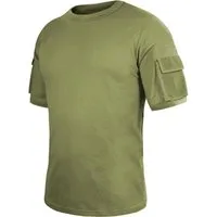 normani Kurzarmshirt Herren Taktisches T-Shirt Instructor Sommershirt mit Klett-Ärmeltaschen Tactical Tropenhemd