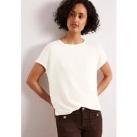 STREET ONE T-Shirt mit Rundhalsausschnitt