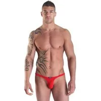 LOOK ME String Herren-String in rot - L