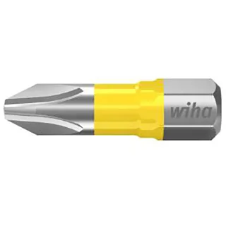 Wiha Bit Set Y-Bit 25 mm Phillips (PH2) 5-teilges Set 1/4 zoll C6,3 in Box - 6 Stück - 41586