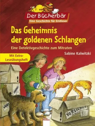 Das Geheimnis der goldenen Schlangen: Eine Detektivgeschichte zum Mitraten. Mit Extra-Leseübungsheft. Der Bücherbär: Eine Geschichte für Erstleser [Gebundene Ausgabe] [2006] Kalwitzki Sabine Zimmer Christian