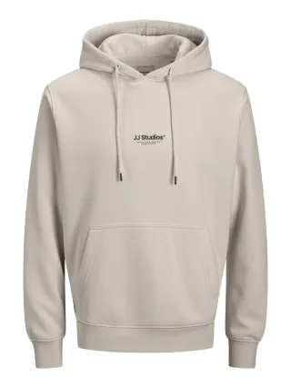 JACK&JONES - JJESOHO SWEAT HOOD NOOS PLS Moonbeam