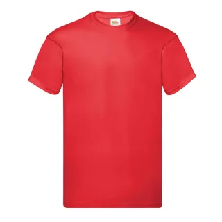Fruit of the Loom - "Original" T-Shirt für Herren (Rot)