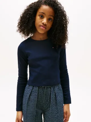 POINTELLE TOP LS dark night navy - Gr. - 16