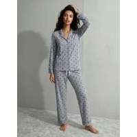 Banii Pyjama Pyjama Set Langarm - Ruby Schleife
