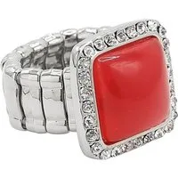 COLLEZIONE ALESSANDRO Fingerring Bling Red