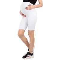 Be Mammy Umstandsleggings Damen Kurze Umstandsleggings aus Bio-Baumwolle BE20-285 (1-tlg) elastischer Bund