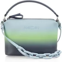 Marc Cain Schultertasche, Damen Umhängetasche, Handtasche mit trendigem Farbverlauf