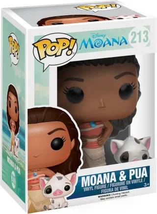 Funko Pop! 213 - Disney Moana: Moana & Pua