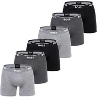 BOSS Boxer Herren Boxershort 6er Pack Baumwolle (Packung, 6er Pack)