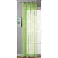 Gardinenbox Gardine (1 St), Ösen, transparent, Voile, Store Bleibandabschluß 20332-cn-o
