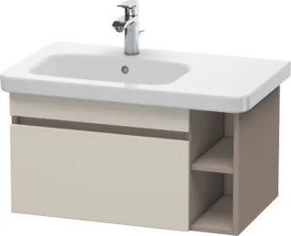 Duravit DuraStyle Waschtischunterbau wandhängend Taupe & Basalt Matt 730x448x398 mm - DS639409143 DS639409143