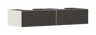 Hansgrohe Xevolos E Waschtischunterschrank Sandbeige Matt 1370/550 mit 2 Schubkästen für Konsole mit 54317660