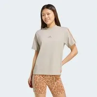 adidas Sportswear T-Shirt W AOP 3S T INF mit sportlichem Stil, ohne Verschluss, aus Baumwolle